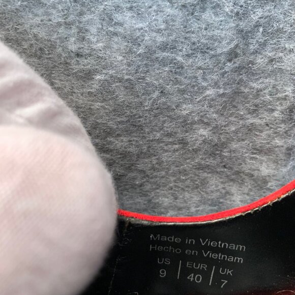 Aldo Yadori Women's Red Studded Sling Back Pump Heels Pointed Toe Shoes - Picture 12 of 13